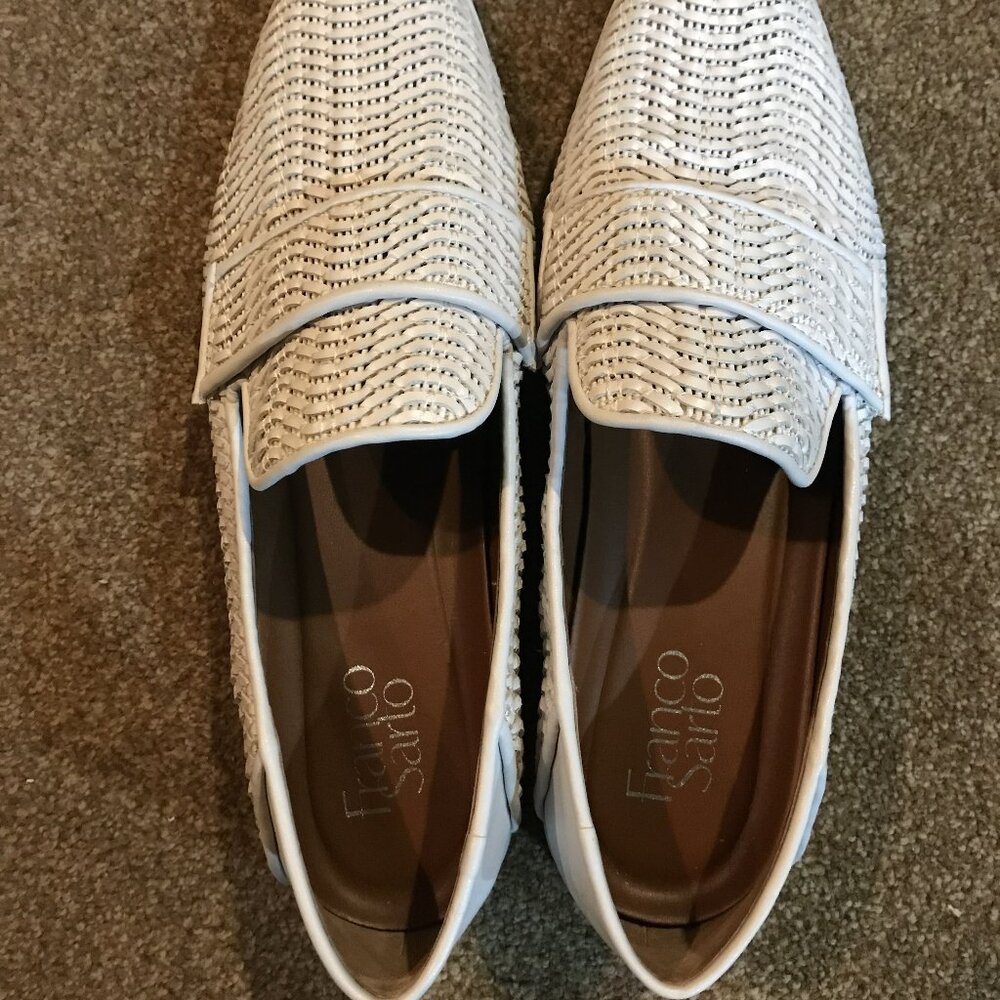 Franco Sarto Woven Loafers